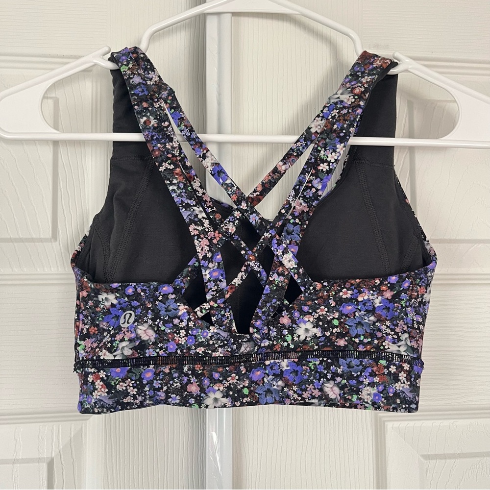 lululemon Floral Sports Bra